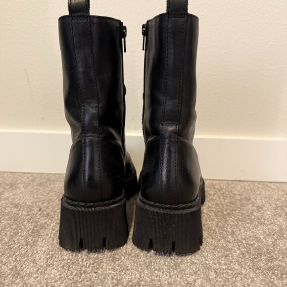 Women's Combat Boots Size 7.5 - Picture 5 of 6